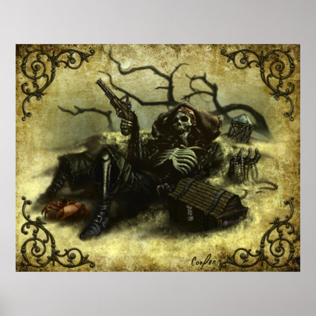 Poster "Poudre et os" (Devant)