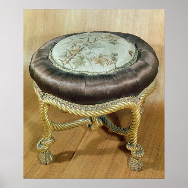 Poster Pouf, style Second Empire (Devant)