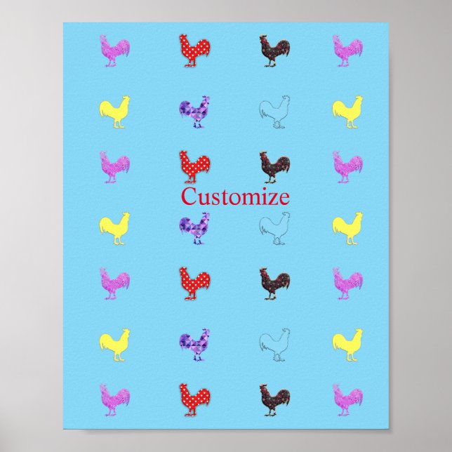 Poster Poules de poulet Thunder_Cove (Devant)
