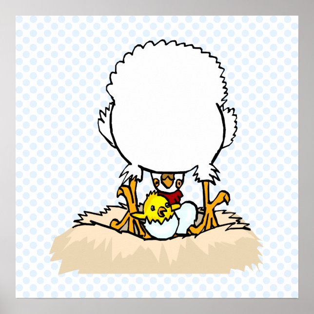 Poster Poulet de Charmaigne (Devant)