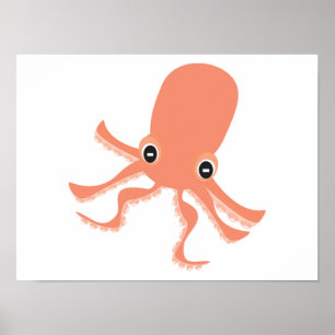 Poster poulpe
