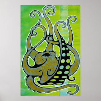 Poster poulpe