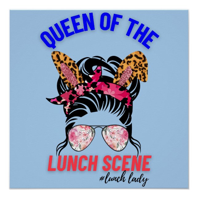 Poster Poupée à fleurs lapin (Devant)