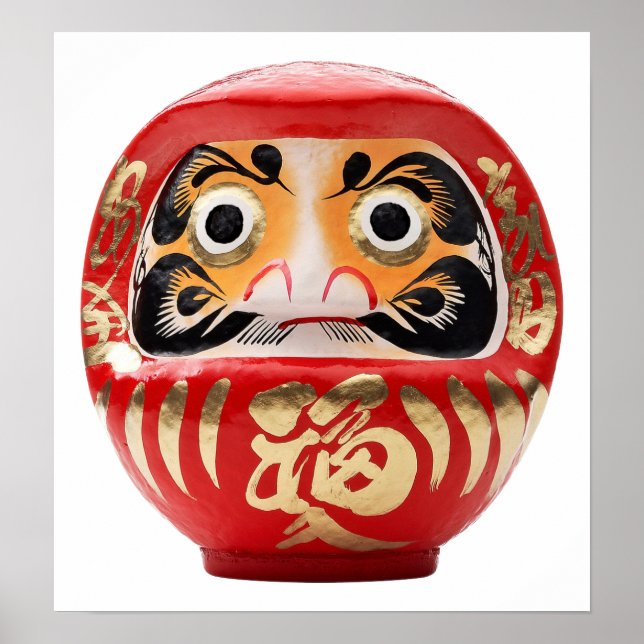 Poster Poupée Daruma (Devant)
