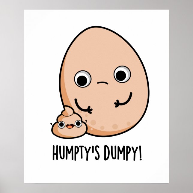 Poster Poupée d'Oeufs Drôle Humpty (Devant)