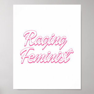 Poster Poupée Féministe Enragée 