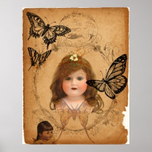 Poster Poupées antiques