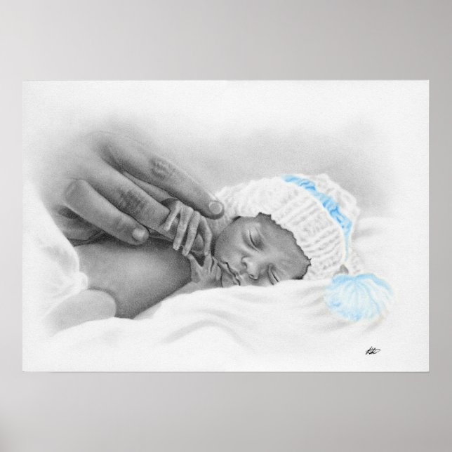 Poster pour bébé micro (Devant)
