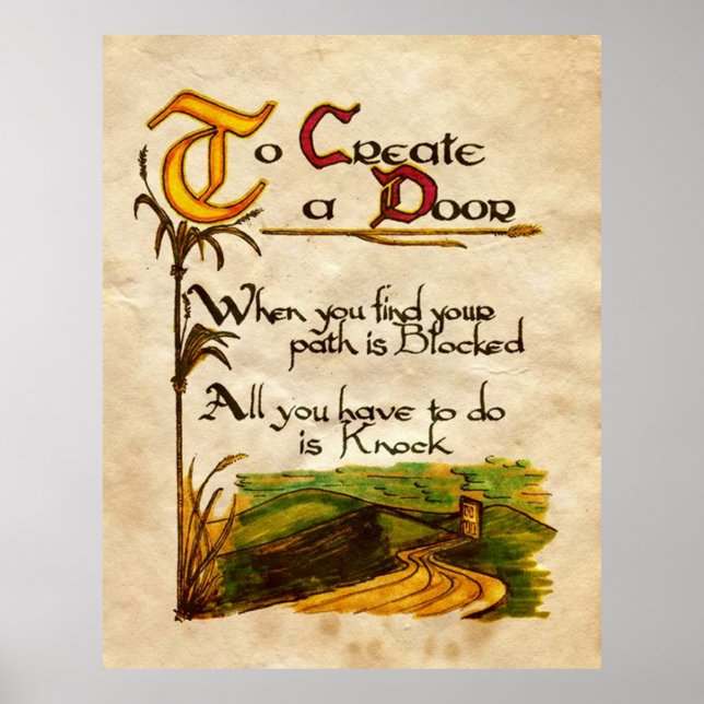 Poster Pour Créer Une Porte (Devant)