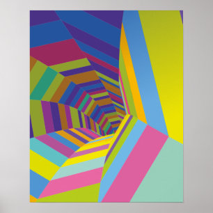 Poster Pour disparaître en couleur