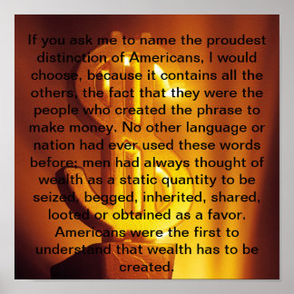 Poster Pour faire de l'argent