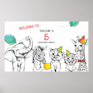 Poster pour la fête du 5e anniversaire.