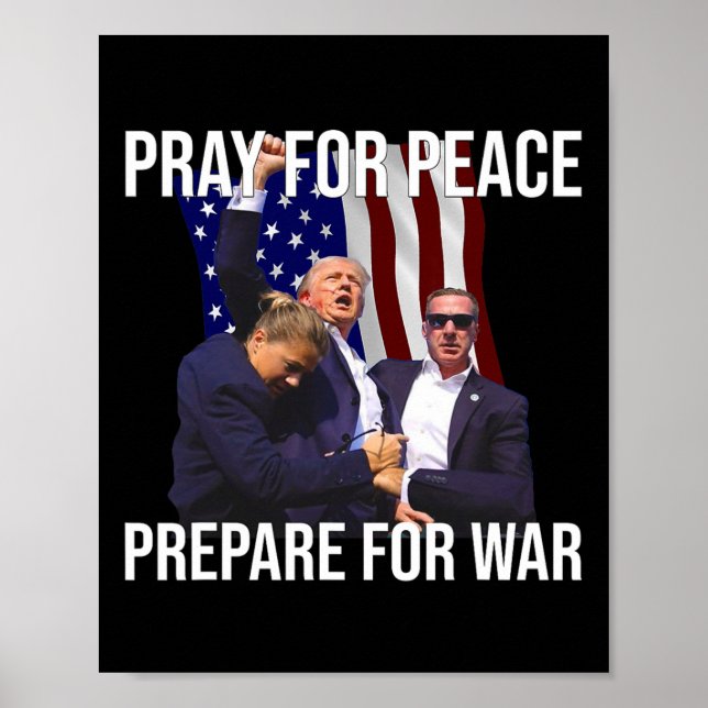 Poster Pour la paix (Devant)