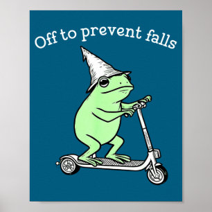 Poster Pour la prévention des chutes Spt Pta Infirmière