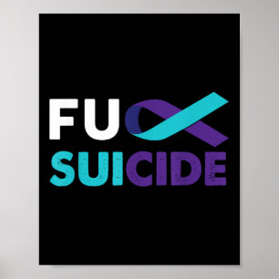 Poster Pour la prise de conscience du suicide Shirt Suppo