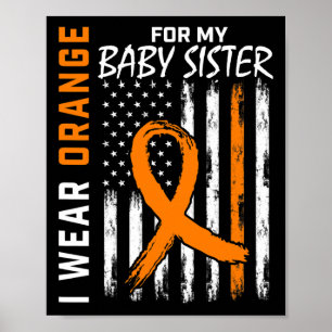 Poster Pour la sensibilisation à la leucémie de ma soeur 