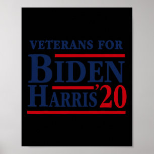 Poster Pour l'élection de Joe Biden Kamala Harris 2020