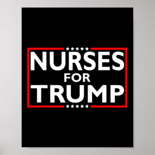 Poster Pour l'élection présidentielle de Trump en 2024