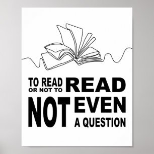 Poster Pour lire ou non
