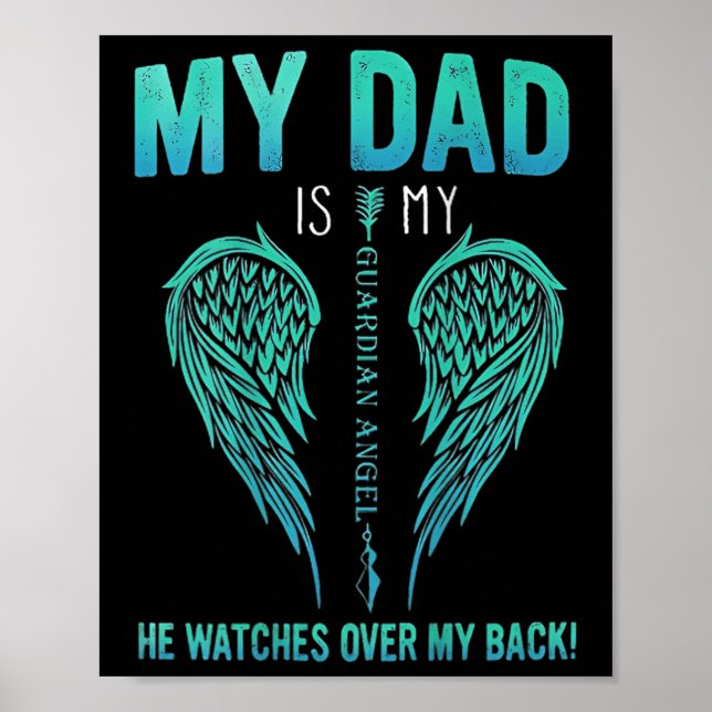 Poster Pour Mon Père Dans Le Ciel Toucher Hommage Pour Pe (Devant)