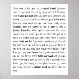 Poster Pour toujours, aucune fin