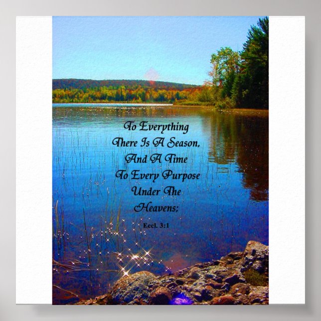 Poster Pour tout, il y a une saison (Devant)