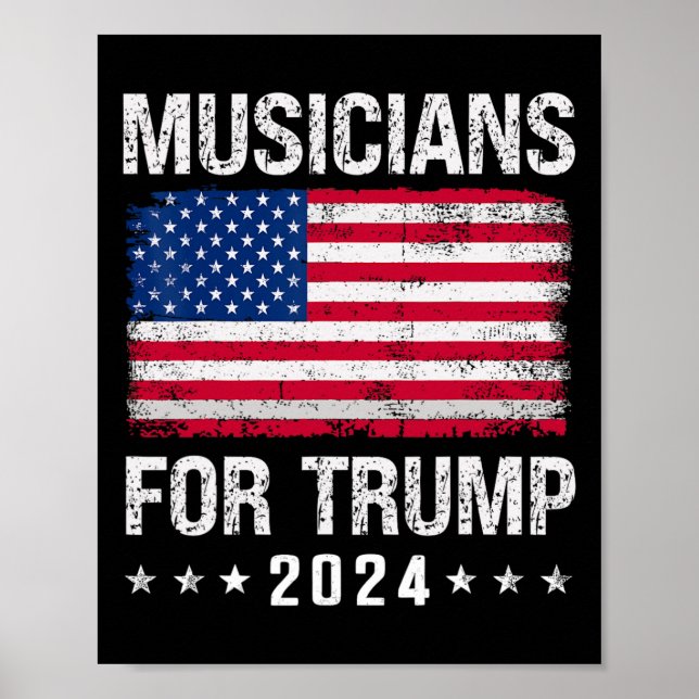 Poster Pour Trump 2024 (Devant)
