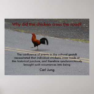 Poster Pourquoi La Croix Du Poulet Est-Elle Passée ? -aff