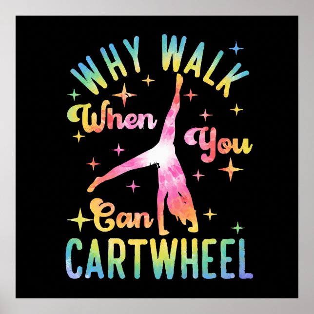 Poster Pourquoi Marcher Quand Vous Pouvez Carrousel (Devant)