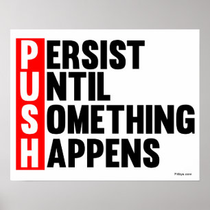 POSTER POUSSER