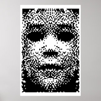 Poster Poussière Pixel