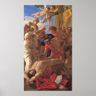 Poster Poussin - Le Martyre de saint Érasme