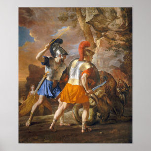 Poster Poussin - Les Compagnons De Rinaldo