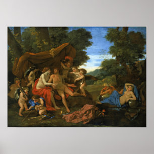 Poster Poussin - Mars Et Vénus