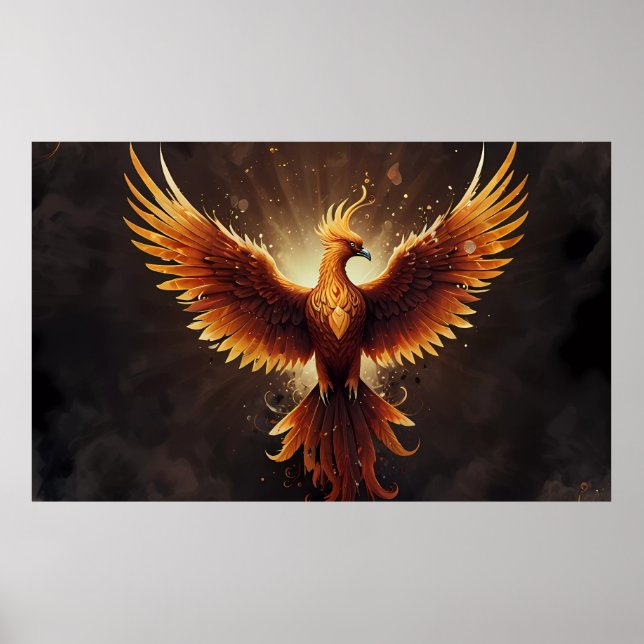 Poster Poussin Phoenix Fierté (Devant)