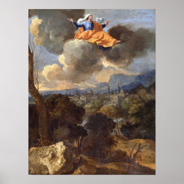 Poster Poussin - Saint Rita De Cascia (Devant)