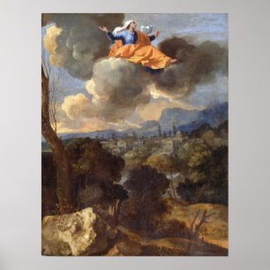Poster Poussin - Sainte Rita de Cascia