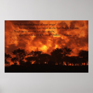 Poster Pouvoir de la colère