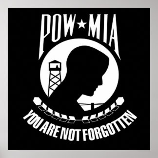 POSTER POW MIA