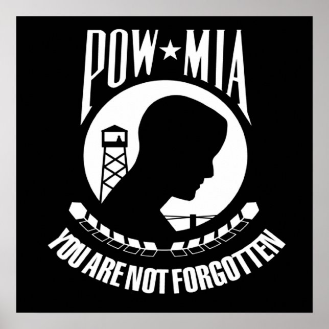 POSTER POW MIA (Devant)