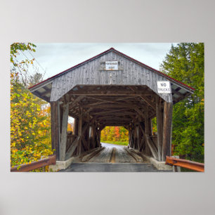 Poster Power House Covered Bridge, Vermont