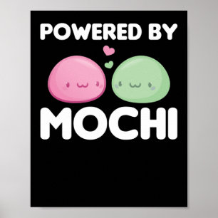 Poster Powered By Mochi - Kawaii Mochi Ice Cream
