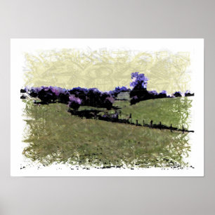 Poster Powys Doodle