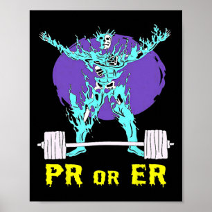 Poster Pr Ou Er Gym Poids Bodybuilding Musclebuil