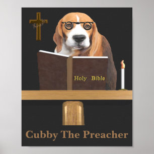 Poster Pracher de chien