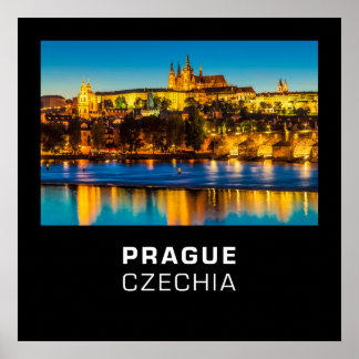Poster Prague 002D - La Ville d'Or