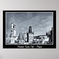 Prague - Cent Tours Ville (Poster)