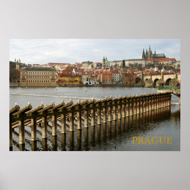 Poster Prague - Château II (Devant)