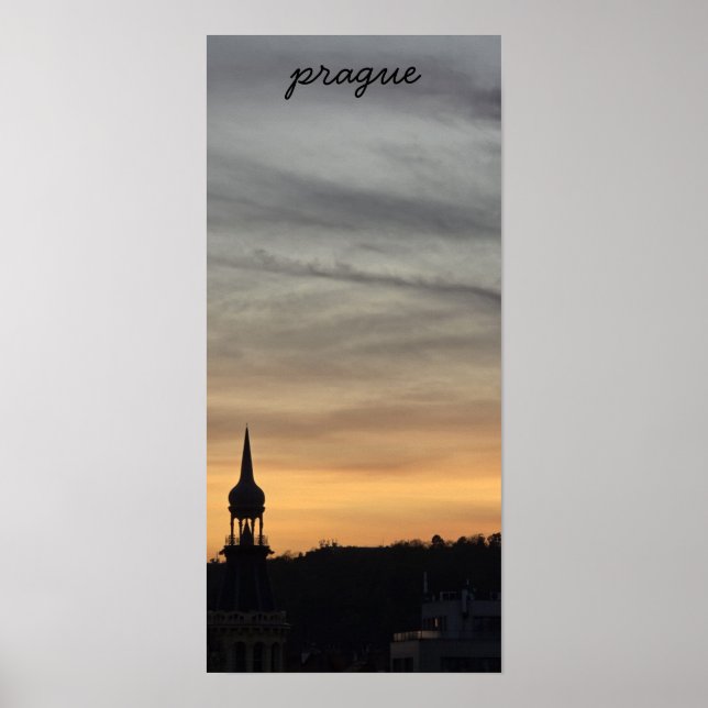 Poster Prague - Tchèque (Devant)