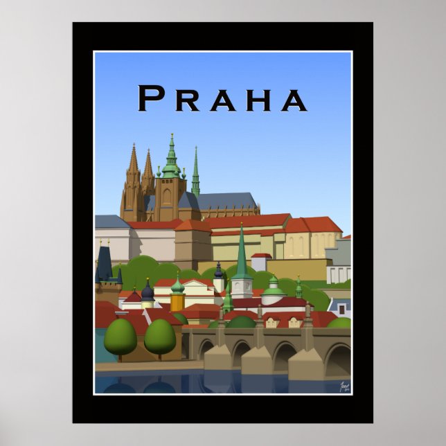 Poster Praha (Devant)